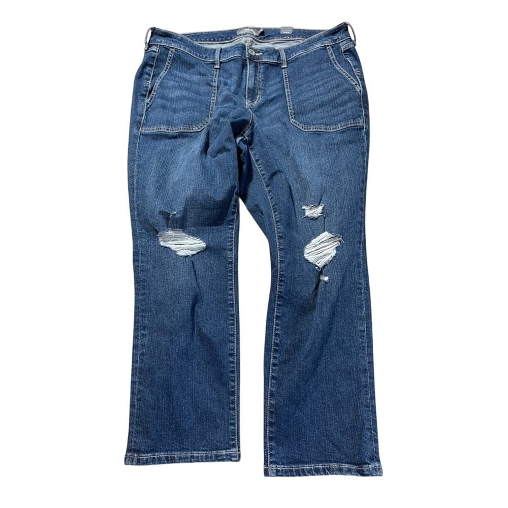 Torrid Perfect Boyfriend Ankle Vintage Stretch Mid-Rise Jean Women's Size 18